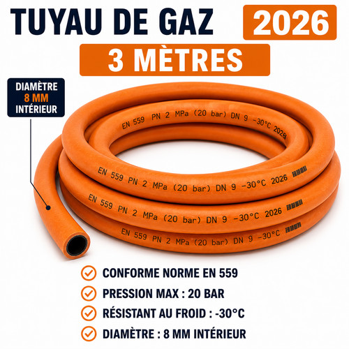 Tuyau gpl gaz - gpl, 3