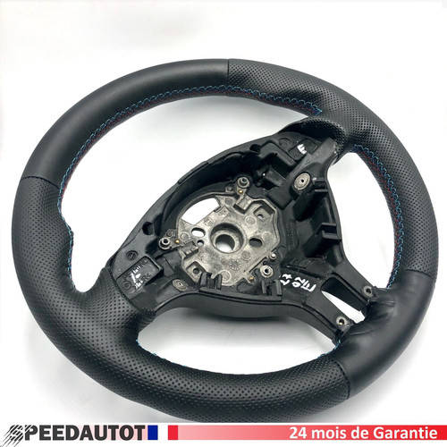 Volant cuir noir - volant, bmw