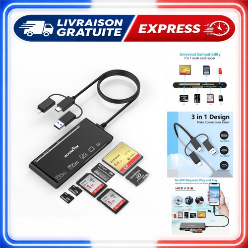 Lecteur cartes multiples - de,