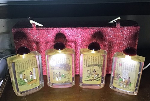 Coffret tabatières chine - coffret, 4