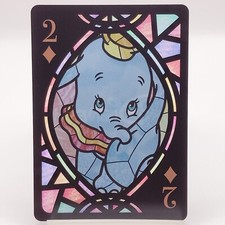 Cartes à jouer en verre teinté Dumbo Disney Tenyo diamants japonais 2 F/S