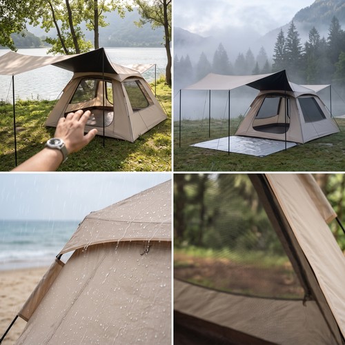 Tente automatique imperméable - automatique,
