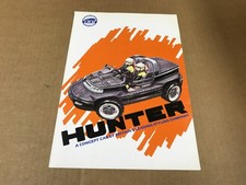 Vintage IAD Hunter Concept Car Dealership Salesman Brochure