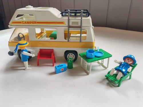 Playmobil vintage camping car - playmobil,