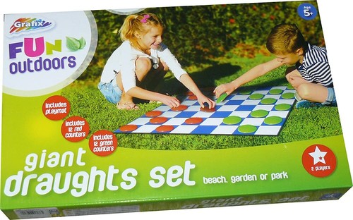 Jeu dames géant - jeu,