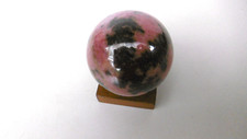 rodonite stone ball lot 4
