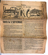 Old newspaper dkg belfort prisoner of war ww2