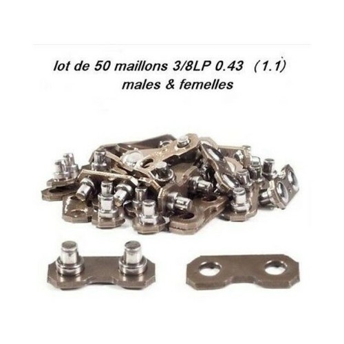 Lot maillons de chaines - lot,