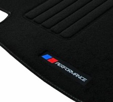Set 4 Tapis Sol Bmw Série 1 F20 Logo Velours Performance 600g/m² Forme Origine