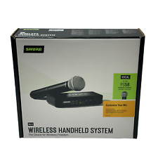 Shure BLX24/PG58 UHF Wireless Microphone System Channel Receiver H10 Band