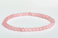 Bracelet de perles Quartz rose