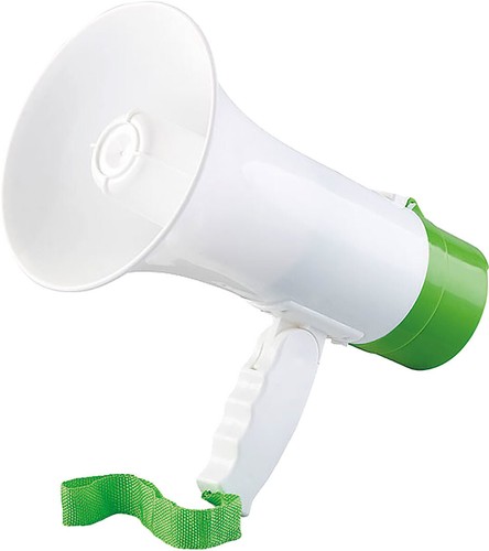 Mégaphone avec batterie - avec,