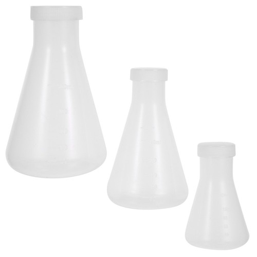 3pcs plastique erlenmeyer - 3pcs,