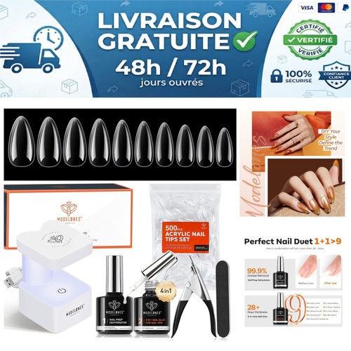 Modelones kit ongle gel - kit,
