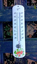 THERMOMETRE METAL EMAILLE