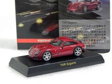 Kyosho 1/64 British Sports Car Collection TVR Sagaris Red