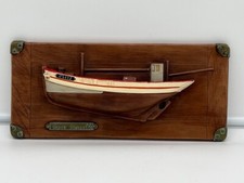 Imitation Wood Resin Half Boat Hull Embossed Painting