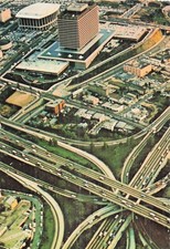 UNITED STATES LOS ANGELES MULTI LEVEL HIGHWAY INTERCHANGE