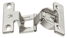 Charnière 270° à bras court pour porte, pose d'angle Ø 35 mm Prameta 2825S51 N