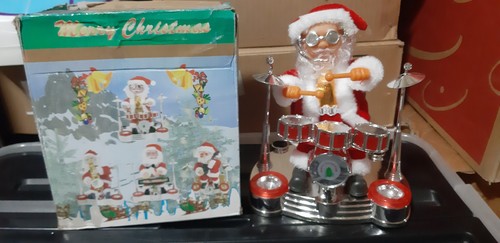 Automate pere noël musical - pere,