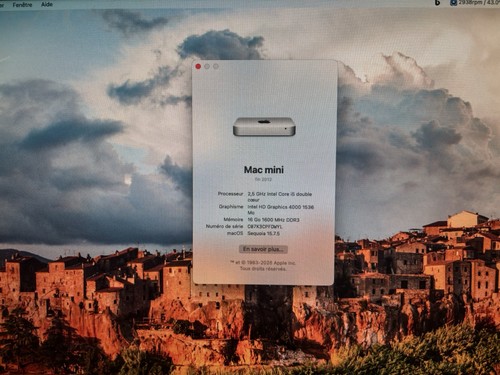 Mac mini fin 2012 - mac,