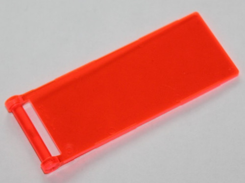 Lego trans neon - orange, flag