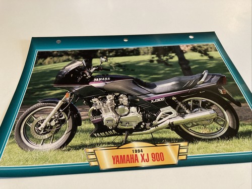 Yamaha xj900 1994 900 - xj900, fiche