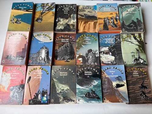 Lot livres jules verne - lot, 28