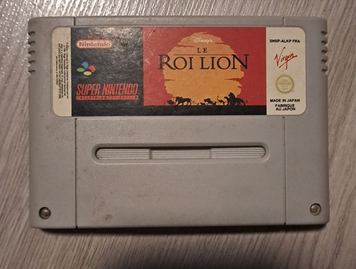 Jeu snes super nintendo - snes, roi