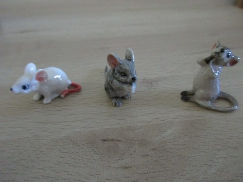 Lot mini figurines souris - 3,