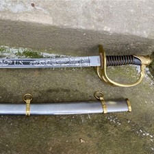 Elegant Ceremonial Officer's Saber with 'E Pluribus Unum' Engraving