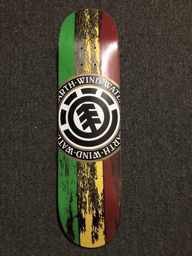 Element skateboards deck rasta - deck,