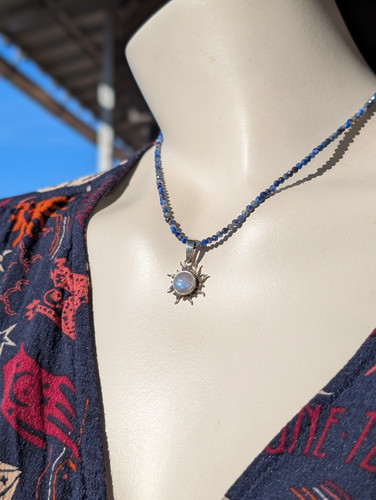 Collier avec labradorite