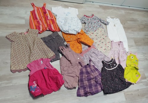 Lot vêtements fille - 3, mois