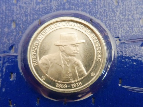 Superbe mini médaille - superbe, argent
