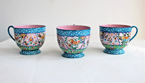Lot tasses bleues - tasses,