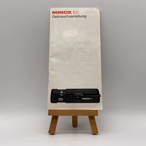 Minox manuel utilisation - manuel, d'utilisation