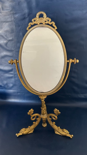 Ancien miroir table - ancien,
