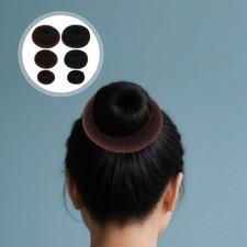  12 Pcs Élastique À Cheveux Boule Donut Beignet De Ballet Pour Petits Pains