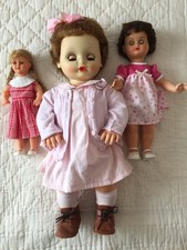 Lot de 3 poupées Anciennes