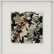 Michael KREUTER (1940-2022) Painting Composition Abstract Expressionism (90)
