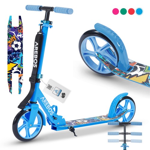 Arebos trottinette pliable - arebos,
