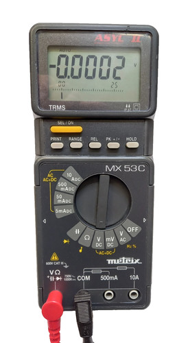 Multimètre metrix c - multimètre,