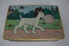 tintin milou boite metal