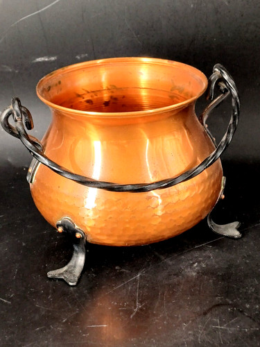 Petit chaudron fer forgé - petit,