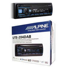 1 ALPINE UTE-204DAB car Radio