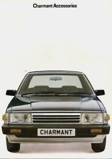 Daihatsu Charmant Accessories 1984-86 UK Market Single Sheet Sales Brochure