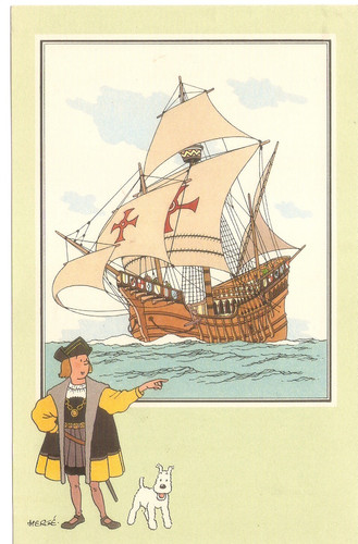 Herge grande carte - grande,