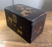 BOÎTE A THE EN BOIS COMPLETE