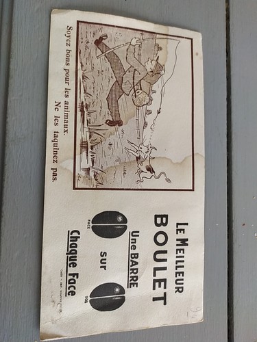 Buvard caen boulet - boulet, 1